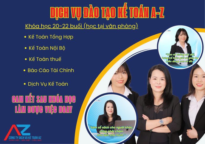 DỊCH VỤ ĐÀO TẠO KẾ TOÁN A-Z